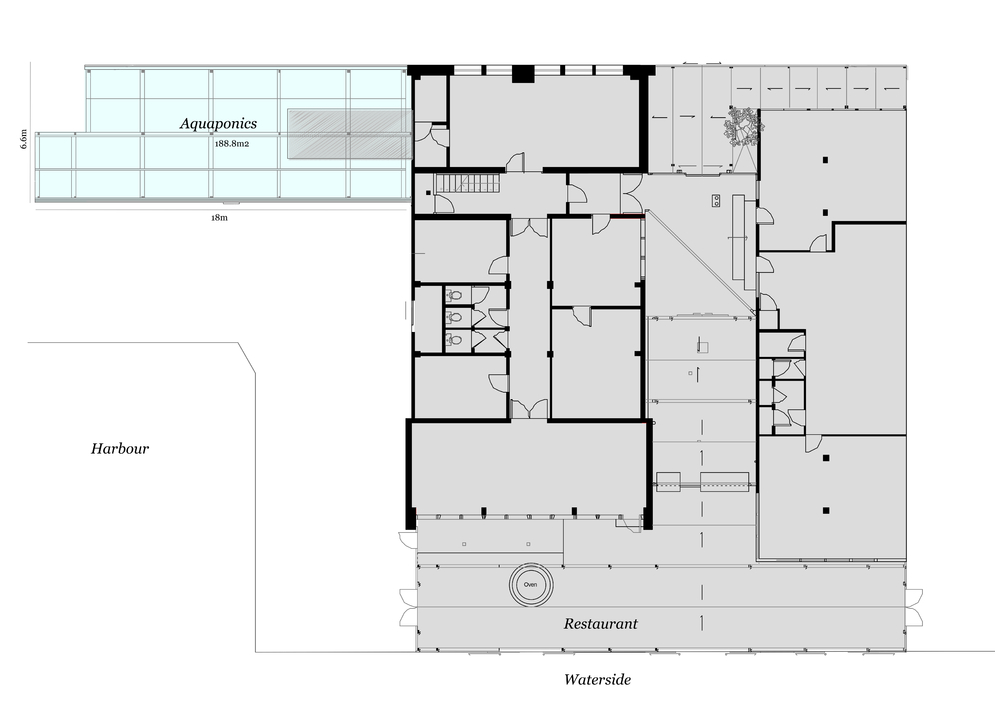 Aquaponics Floorplan - Mediamatic