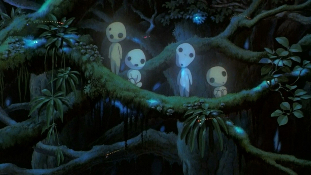 Film still from Princess Mononoke (1997) Mediamatic