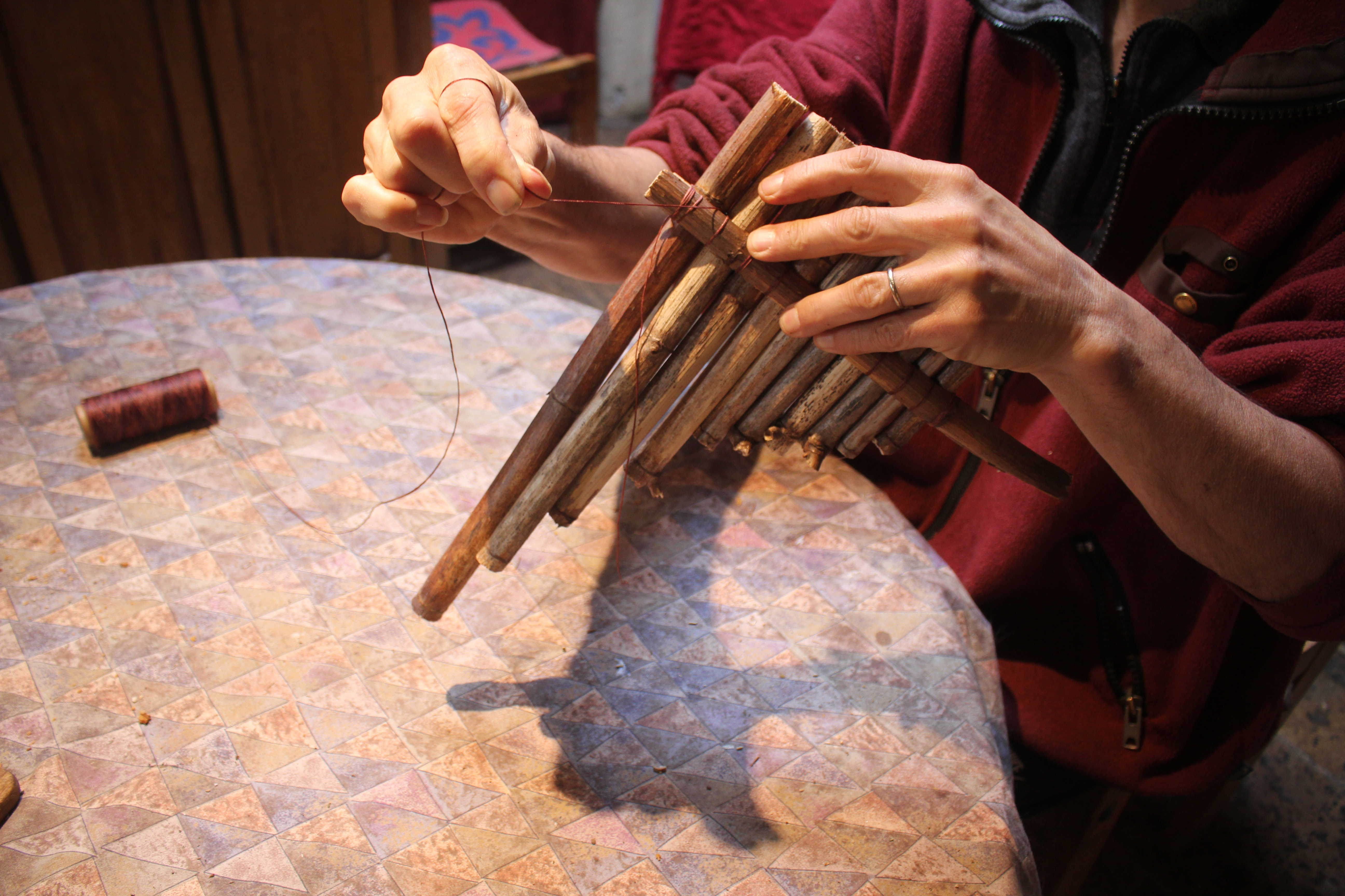 Pan Flute Making Workshop Mediamatic