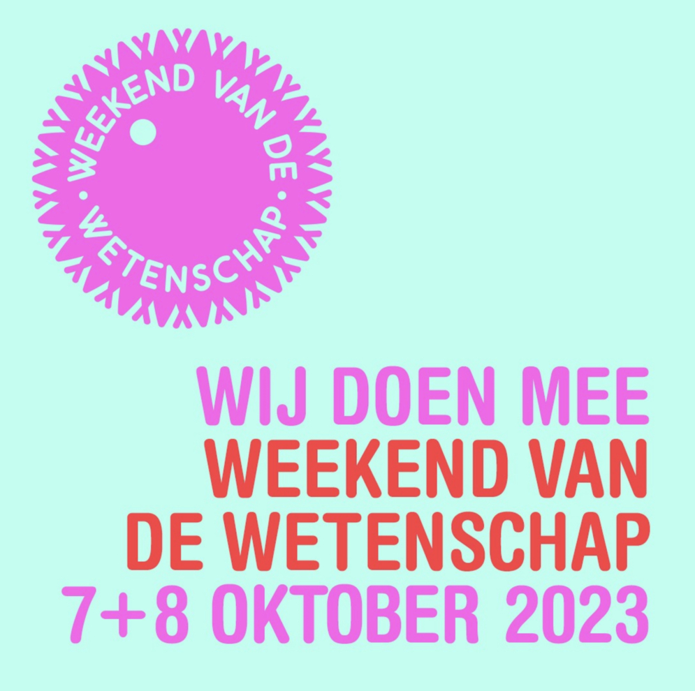 Wij doen mee met Weekend van de Wetenschap 2023 - Mediamatic